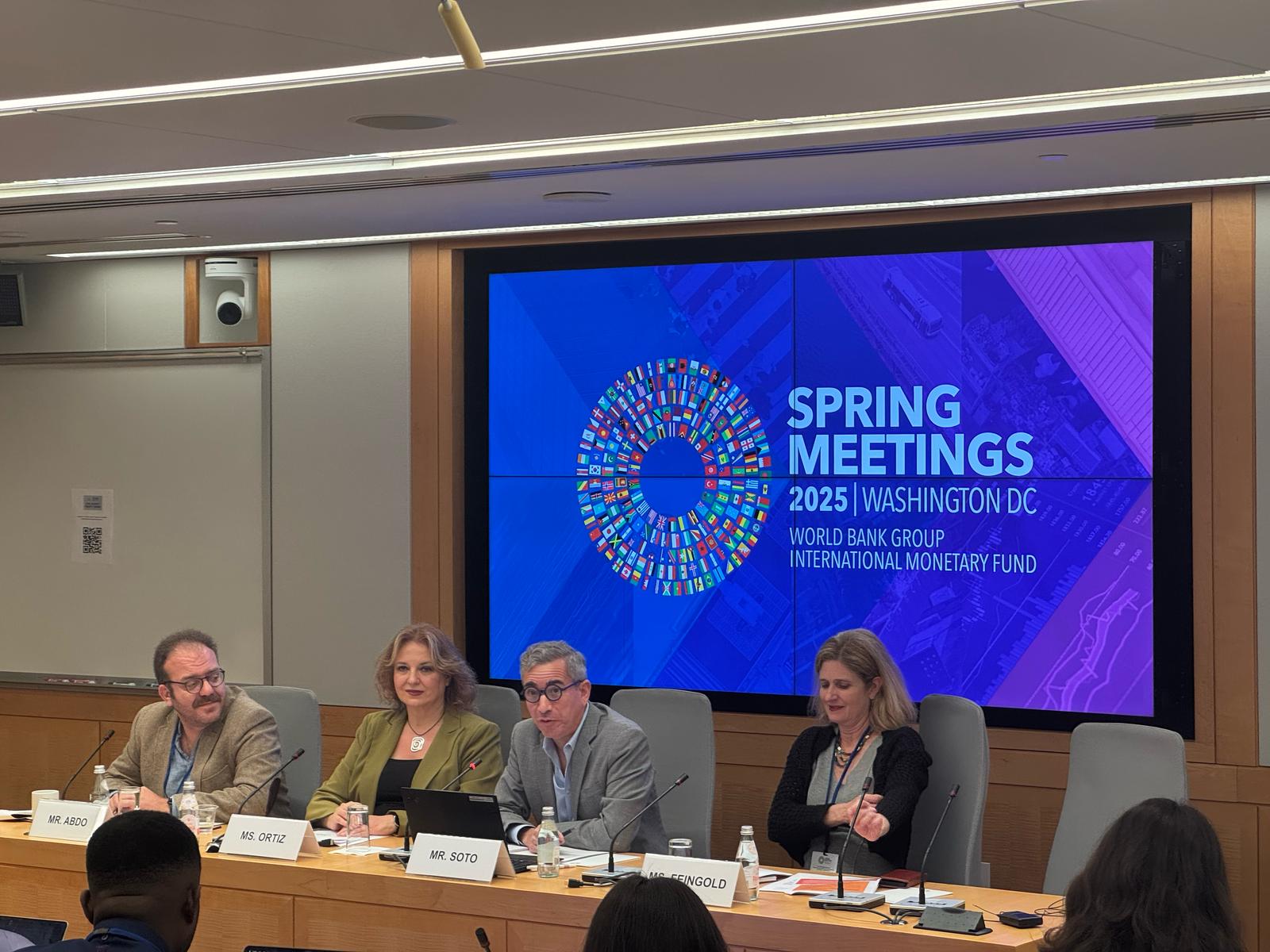 April 22, 2025 | Side Event at the IMF/World Bank Spring Meetings, Washington D.C.